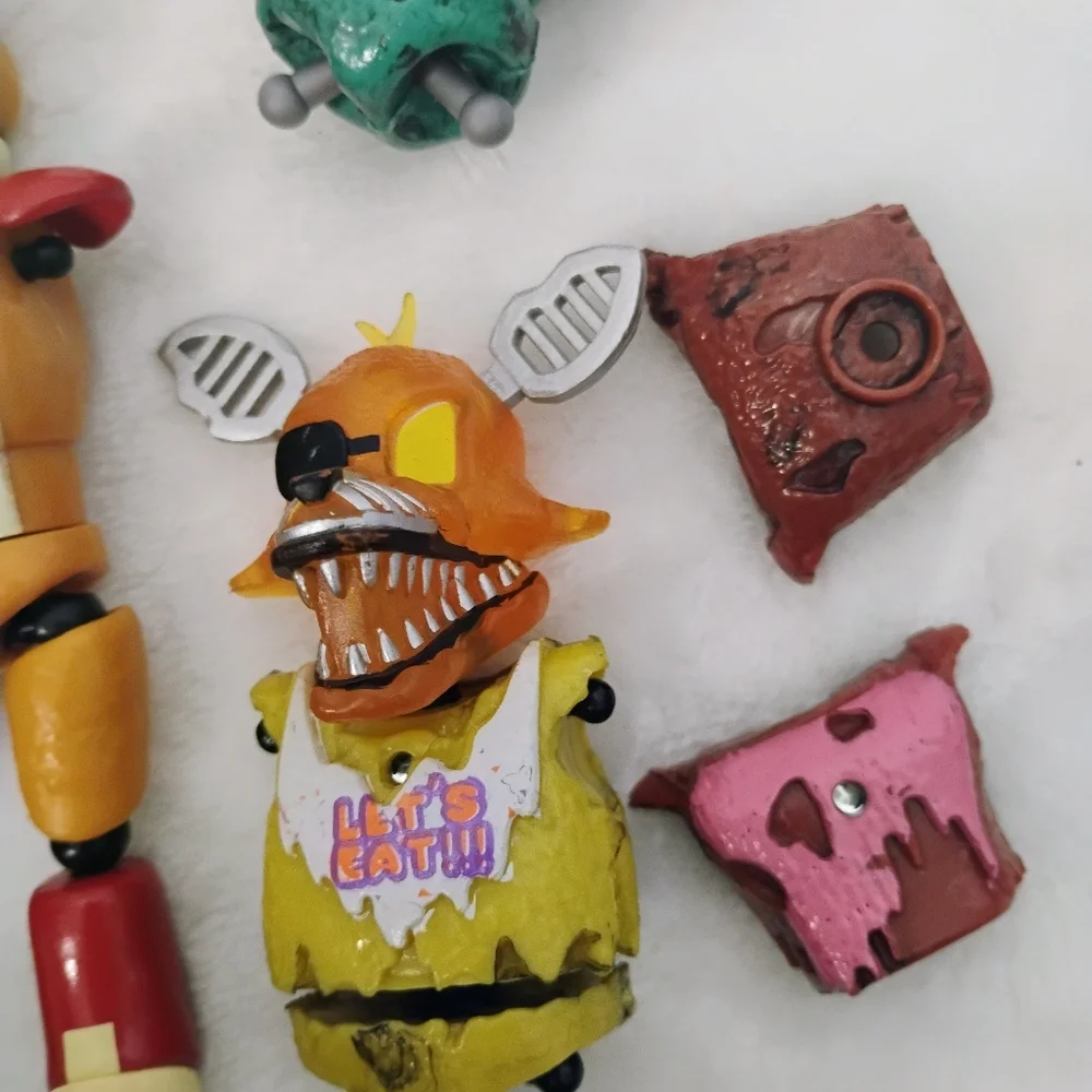 Five Nights At Freddy's FNAF Articulated Action Figure Parts Lot‎ A
